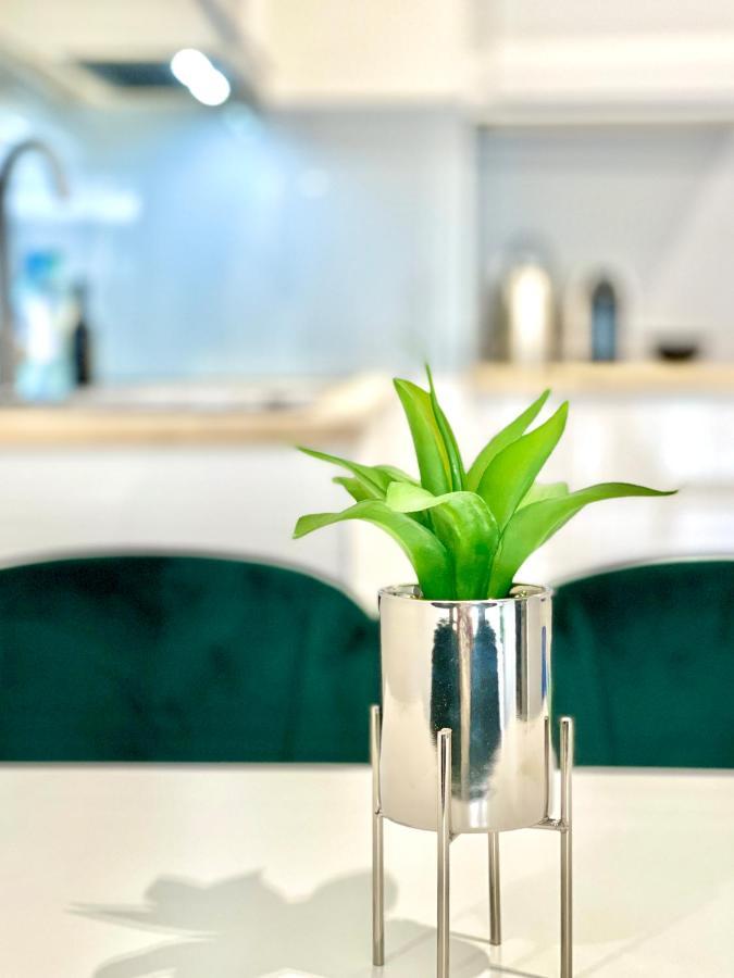 Modern Green Apartment Krakau Exterior foto