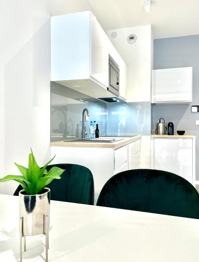Modern Green Apartment Krakau Exterior foto