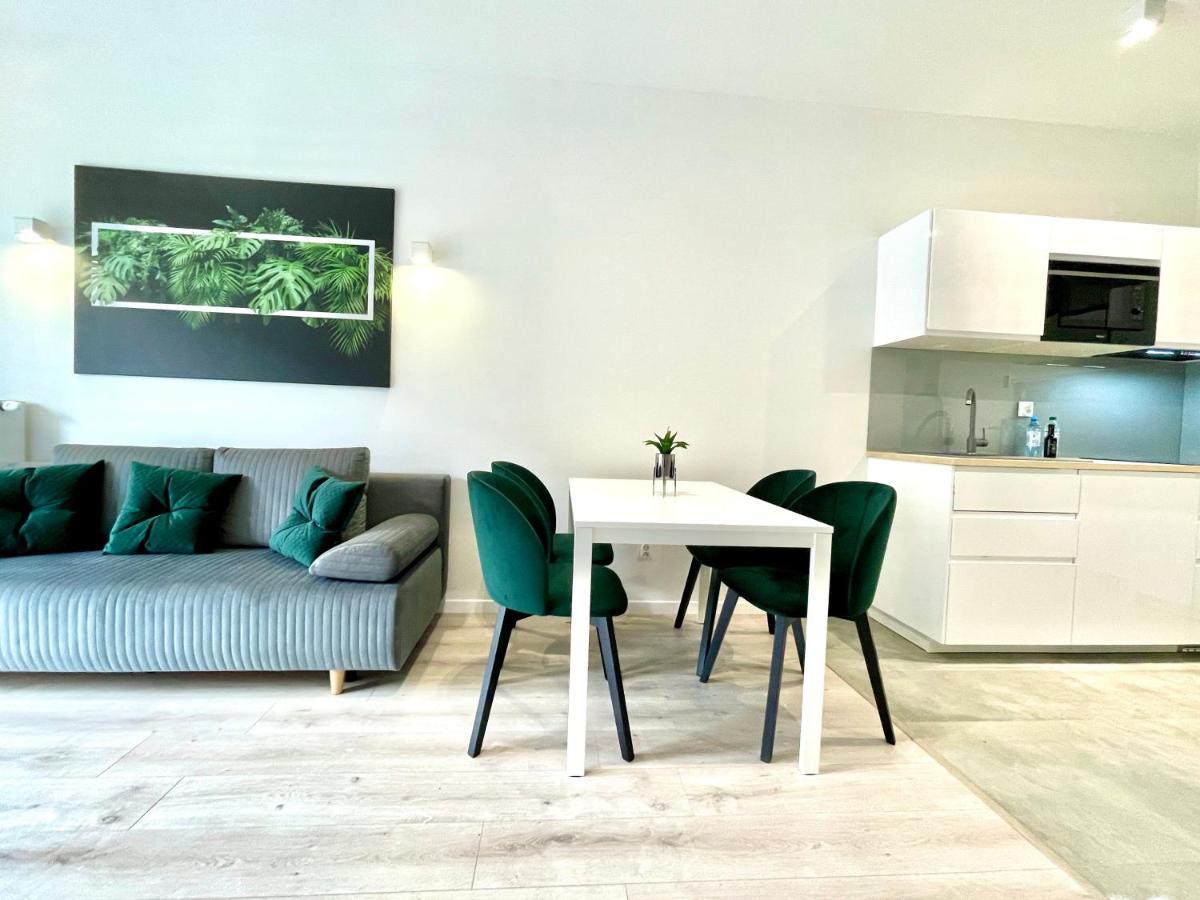 Modern Green Apartment Krakau Exterior foto